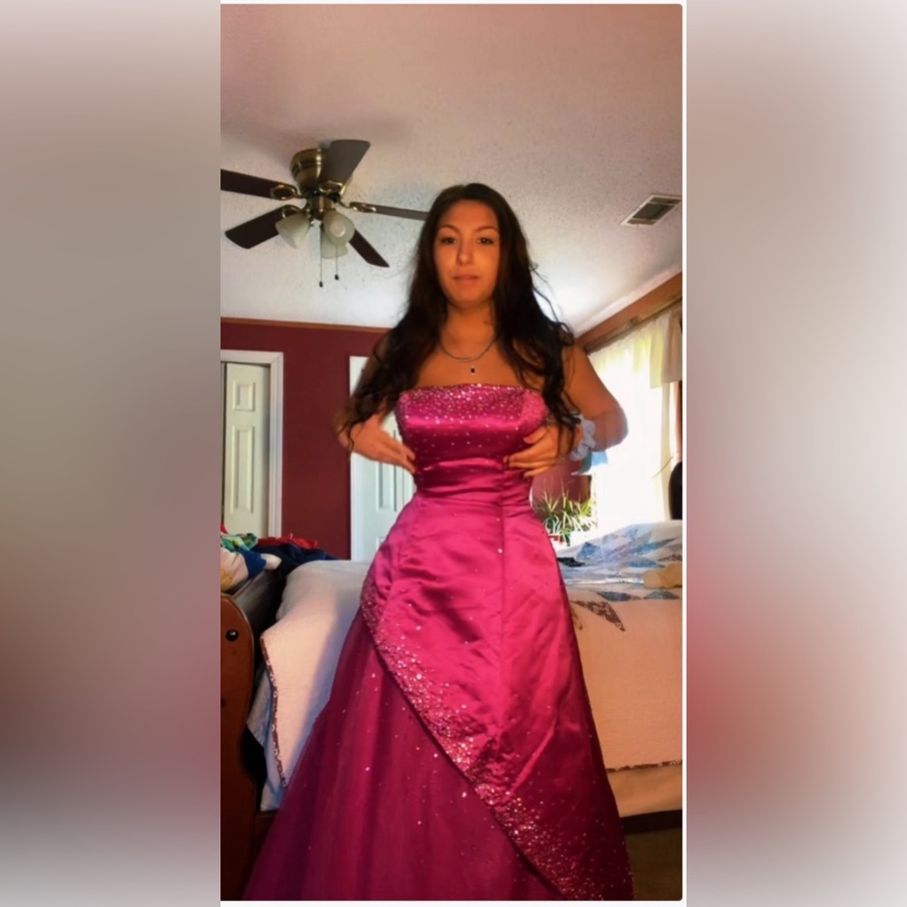 Raspberry Prom/ pageant dress.